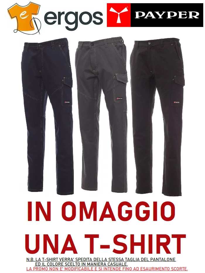 PAYPER Worker Worker WINTER Winter Cotton Lined Work Pants with Pockets