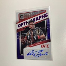 2022 Donruss Optic UFC MMA Cards Checklist 38