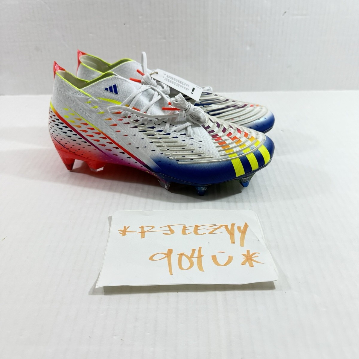 Mens Size 9.5 Adidas Predator Edge.1 Soft Ground Soccer  display picture 3