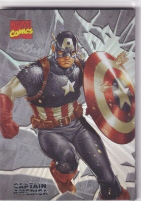 Marvel Comics Evolution Finding Unicorn 2024 No. CC-11 Capitán América