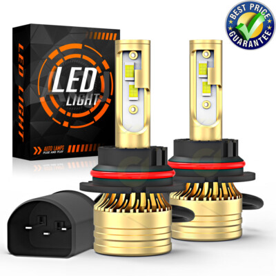 HB5/9007 LED Headlights 100000LM LED Light Bulbs Kit High Low Beam Super Bright