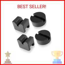 Toolly 4 Packs Floor Jack Pad Adapter for Jack Stands 2-4 Ton Universal Heavy Du