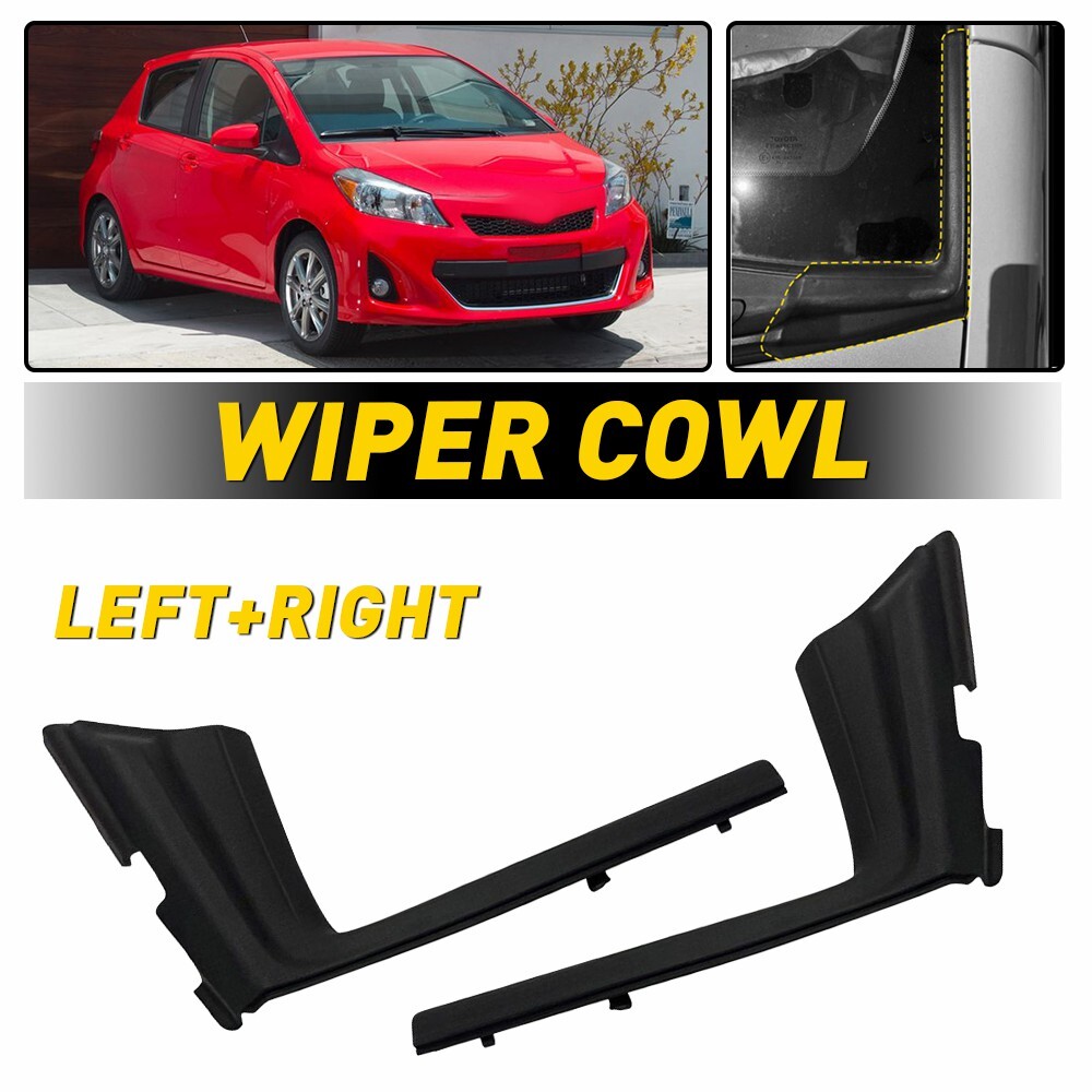 2PCS For 20122014 Toyota Yaris Windshield Wiper Cowl Trim Cover 53867