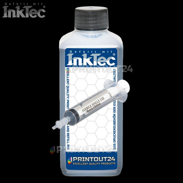 500 Ml Inktec® Tinte Ciss Refill Ink FüR Hp 953XL Bk L0S70AE Patrone Cartridge-image