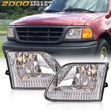 Fit For 1997-2003 Ford F-150 1997-1999 F-250 1997-2002 Expedition Pair Headlight