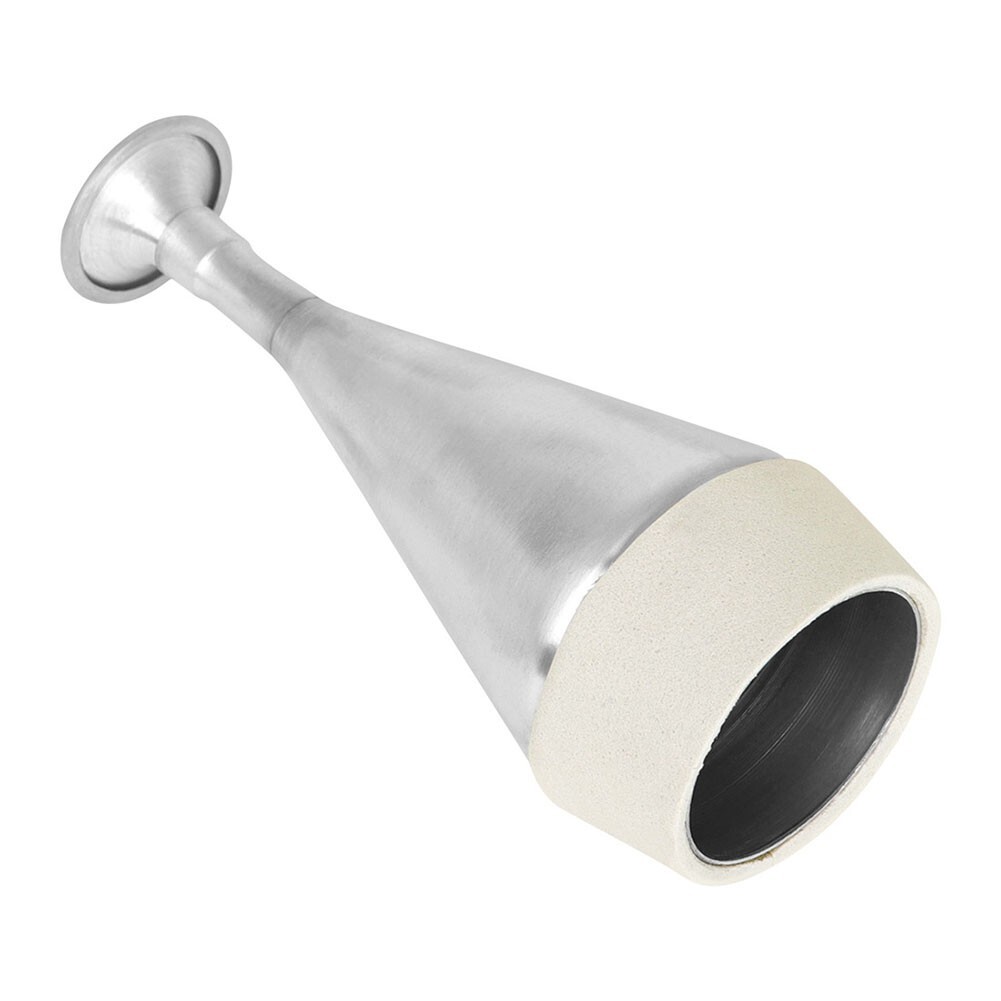 Flawless Sound Quality Aluminum French Horn Mute Silencer Silver Finish