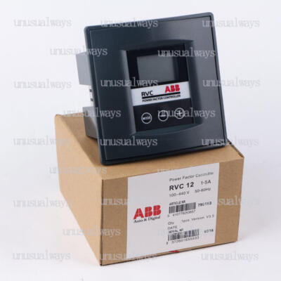 1PCS NEW ABB RVC-12/1-5A Power Factor Controller RVC 12 1-5A