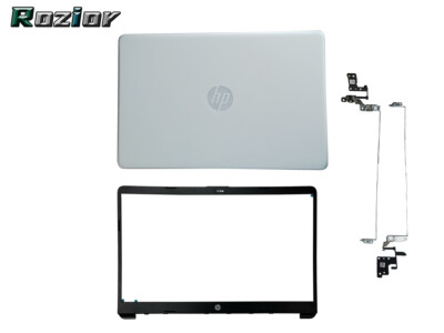 LCD Back Cover Lid + Bezel + Hinges for HP 15-dw0038wm 15-dw3013dx 15-dw3165st