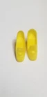 Vintage Barbie Yellow Chunky Pilgrim Shoes Taiwan