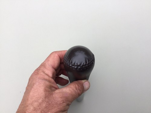 2006-2011 Cadillac DTS Shift Knob Automatic Shifter Knob Brown Leather OEM - Picture 6 of 6