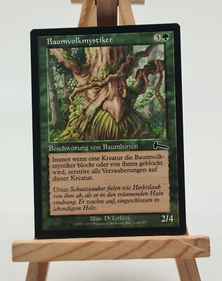 Baumvolkmystiker Urzas Vermächtnis Magic Karte deutsch (Treefolk Mystic) 114/143