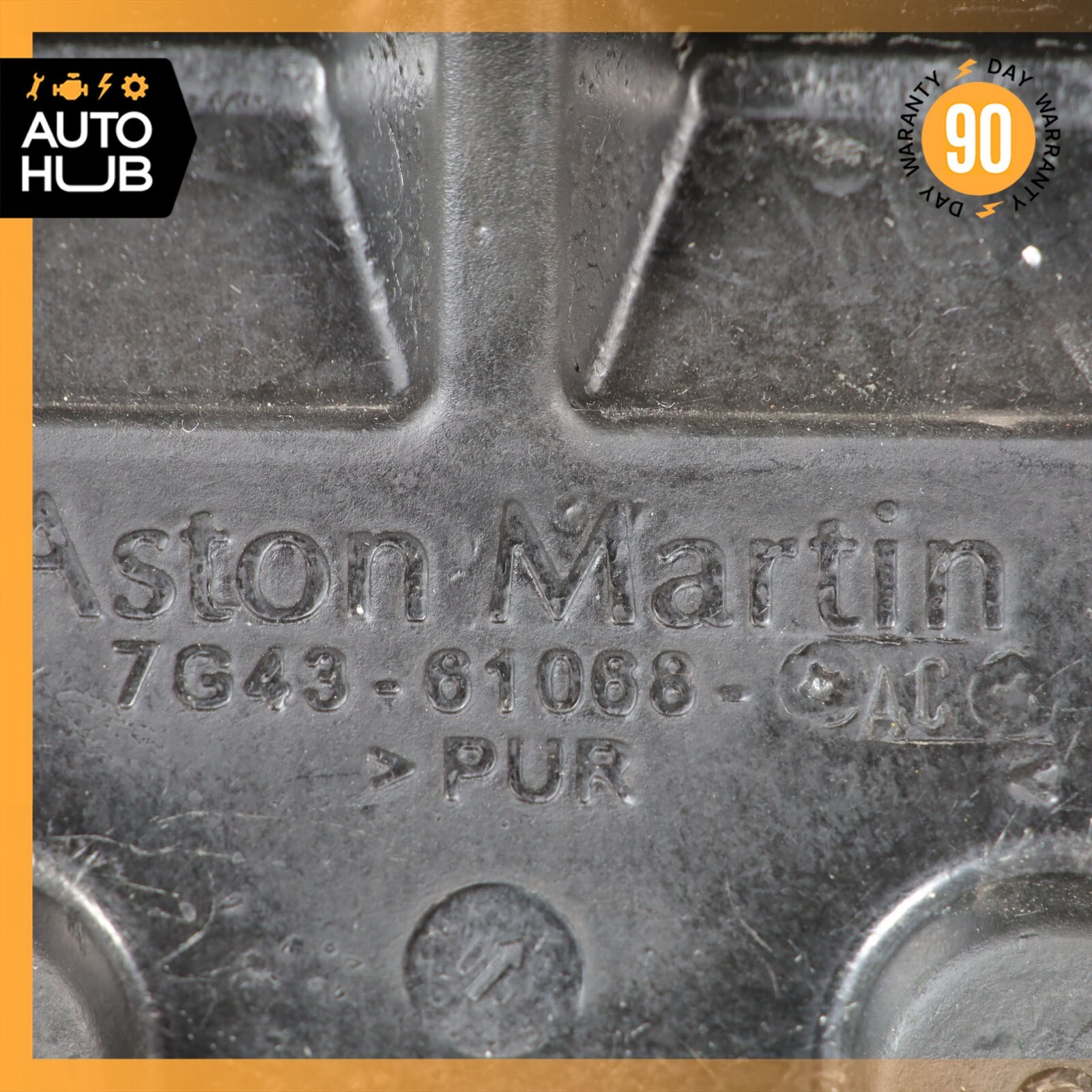 13-16 Aston Martin DB9 Rear Right Passenger Side Top Upper Seat Cushion OEM 35k