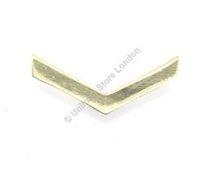 Military Brass Chevron  Lance Corporal Army Shanks Pin Fitting Sold each R2450