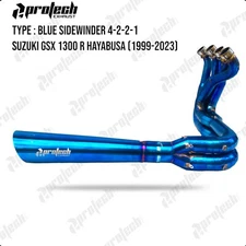 Exhaust PIpe Header Sidewinder DRAG RACES Competition SUZUKI GSX R 1300 HAYABUSA
