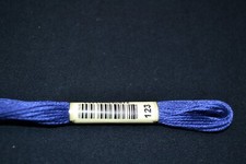 Anchor Cotton Threads for Embroidery Shade 123 Blueberry Dark