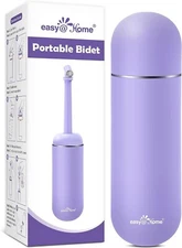 Portable Peri Bottle for Postpartum Care: Easy@Home Handheld Bidet EPB-01 Purple