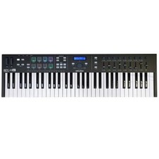 ARTURIA KEYLAB ESSENTIAL 61 BE CONTROLLER BK BLACK EDITION MIDI USB 61 TASTI NER