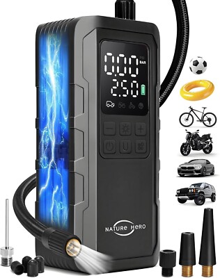Tire Inflator Portable Air Compressor - 150PSI Air Compressor Portable Tire, New