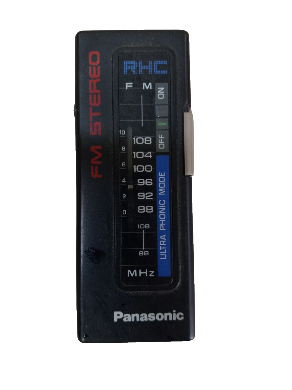 Radios AM/FM portátil Panasonic con conector para auriculares
