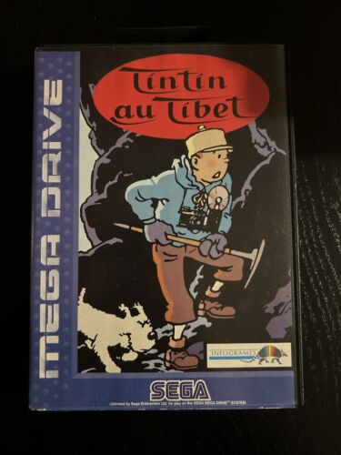 SEGA Megadrive Tintin au Tibet Excellent état - Photo 1/4