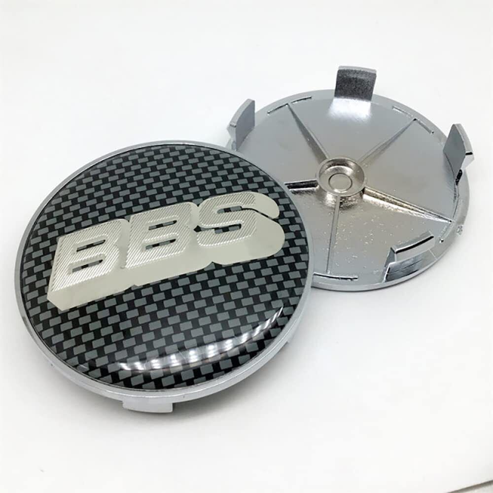 4x 68mm / 64mm BBS Nabendeckel Felgendeckel Radkappen