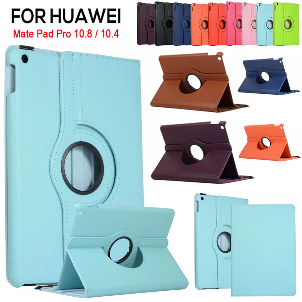 For Huawei Matepad Pro 11 T10 Mediapad M6 M5 Lite 360 Rotate Leather Case Cover  - Image 4 of 4