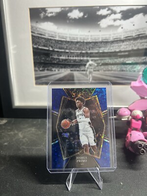 #'d /25 * 202 Panini Select JOSHUA PRIMO RC #153 Premier  Level BLUE DISCO PRIZM