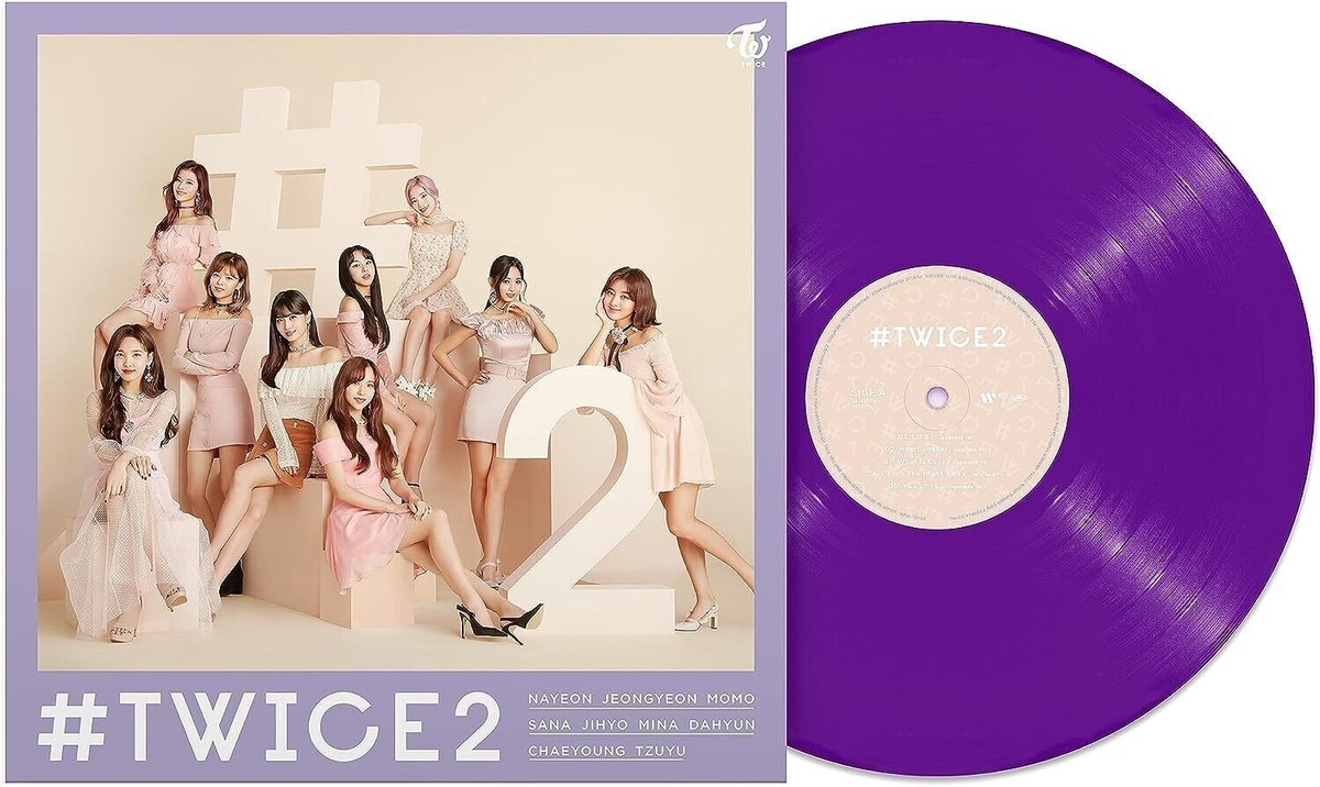 TWICE JAPAN DEBUT BEST ALBUM Vinyl LP Analog Record #1-4 Color