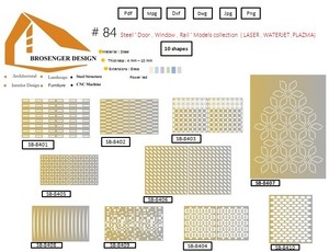 CNC dxf 10 files collection art plasma laser water jet 