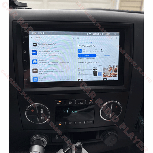 4+64G Stereo Radio For 2007-2012 GMC Acadia Sierra Yukon Android 13 GPS Nav WIFI - Picture 3 of 16
