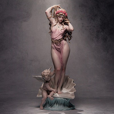 Aphrodite Greek mythology 1/12 3D Printed 12K Figure Resin Model Kit Unassembled