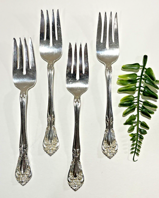ONE Alvin Sterling Silver Chateau Rose Salad Fork 37.4 Gr. No