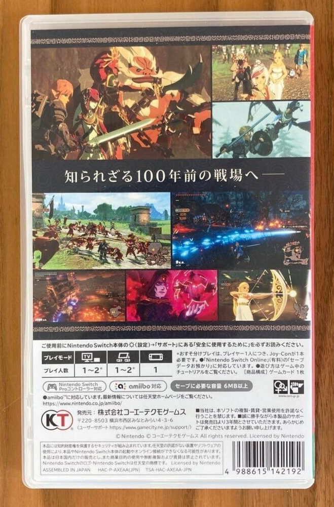 専用② Zelda Musou Apocalypse of calamity Nintendo Switch Japanese