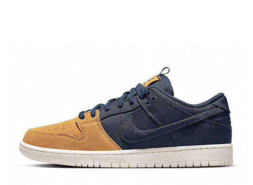 NIKE Men 8.0US Sb Dunk Low Desert Ochre And Midnight Navy Dx6775-400