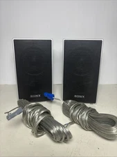 Sony Home Theater Surround Sound Speakers SS-TS71 w Wires Cables TESTED