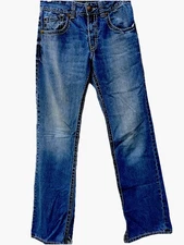 Rocky 47 By Wranglers Denim Men’s Blue Jeans Boot Cut 29/34 Modern