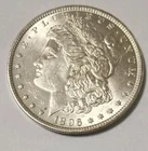 WOOHOO 🔥WOW 1896 P Morgan Silver Dollar Uncirculated. Gorgeous 🥰 Coin 🪙