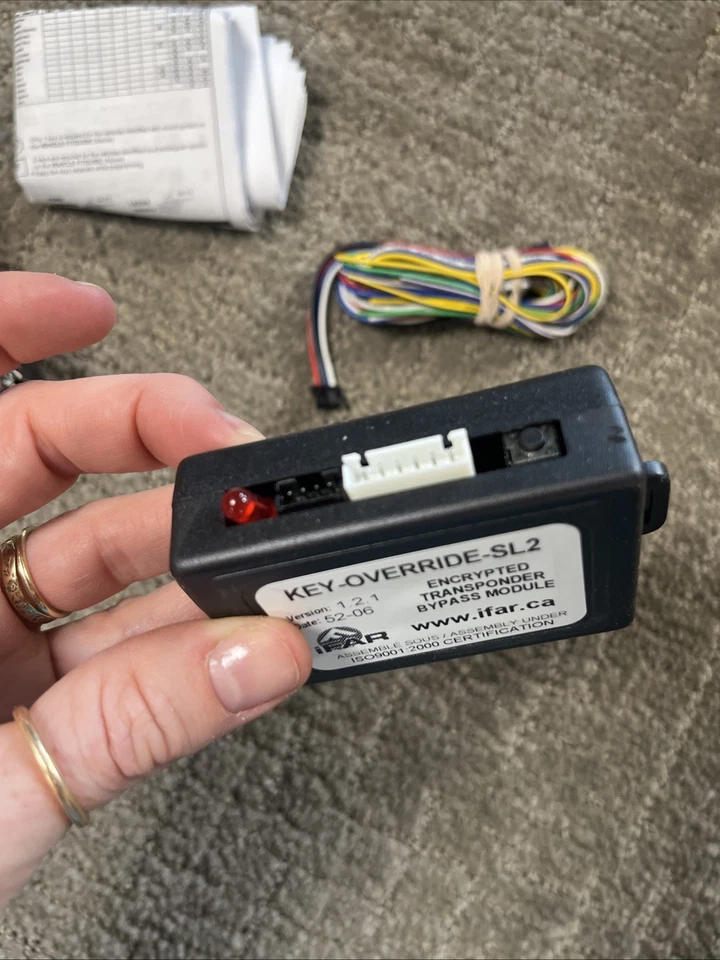 Crimestopper Key Override Encrypted Transponder Bypass Module iFar Canada New - Image 4 of 4