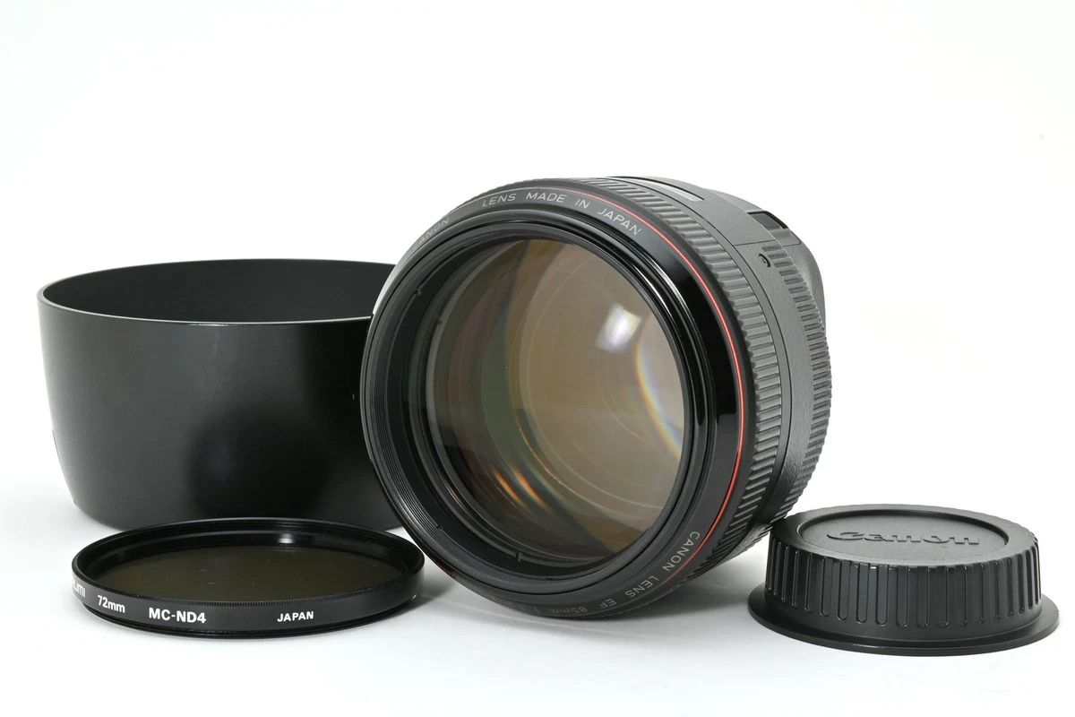 Canon EF f/1.2 Camera Lenses 85mm Focal for sale | eBay