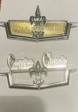 New 19771979 Chevy Caprice Classic Emblem Set Reproduction Fleur De Lis