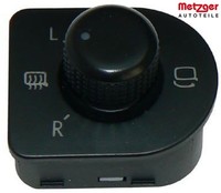 Metzger 0916065 Schalter FüR Spiegelverstellung FüR VW