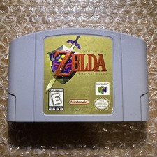 The Legend of Zelda: Ocarina of Time (Nintendo 64, 1998) N64 Authentic Tested