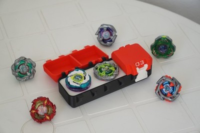 Beyblade X Box Organizer Trottole Turnier Kompatibel UX BX CX