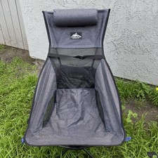 Cascade Mountain Tech Ultralight Packable Collapsible Frame High-Back Chair EUC