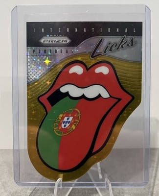 2025 Panini Prizm - Rolling Stones - International Licks Portugal-Stars Gold /10