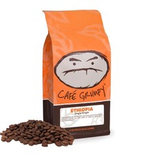 Ethiopia Yirgacheffe Single Origin Whole Bean Coffee Medium Roast Bag 12 oz