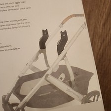 UPPAbaby VISTA UPPER Adapters for VISTA 2015 and later New Sealed Black