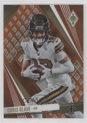 2023 Panini Phoenix Orange SP Variation 33/75 Chris Olave #69 10j9