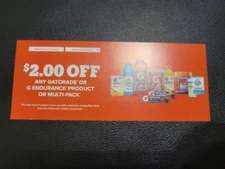 High Value Coupon - $2.00 off any Gatorade Sports Drink Product