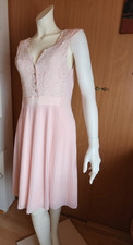 super schönes Kleid Gr. S Plissee Spitze Unterkleid  Ted Baker London Abendkleid